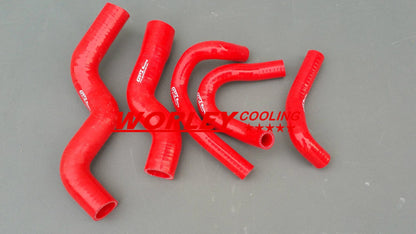 RED Silicone Radiator Heater Hose for Isuzu Rodeo TF 2.8L Turbo Diesel (1998-2003)