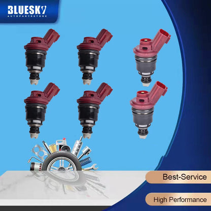 6X 740cc Fuel Injectors for Nissan Skyline R33 RB25DET (1995-1998)