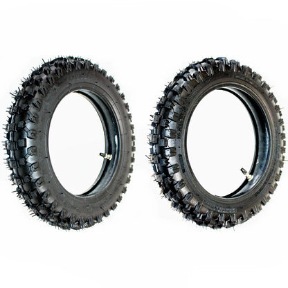 10" Front & Rear Knobby Tire Tubes for PIT PRO Dirt Bike