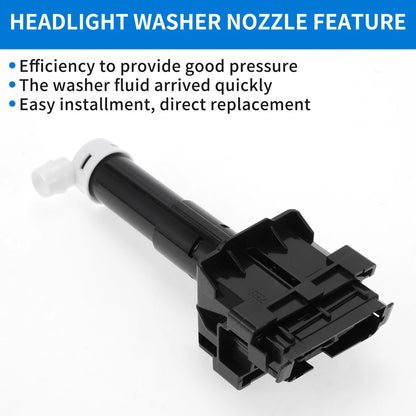 Front Driver Side Headlight Washer Nozzle for Lexus RX350 RX450h (2007-2022)