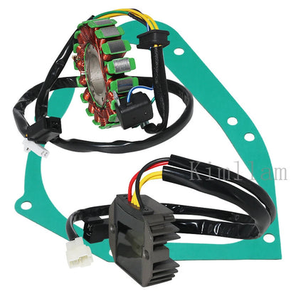 Stator Coil, Regulator Rectifier, Gasket for Suzuki DR200SE, DR125SE (1995-2013)