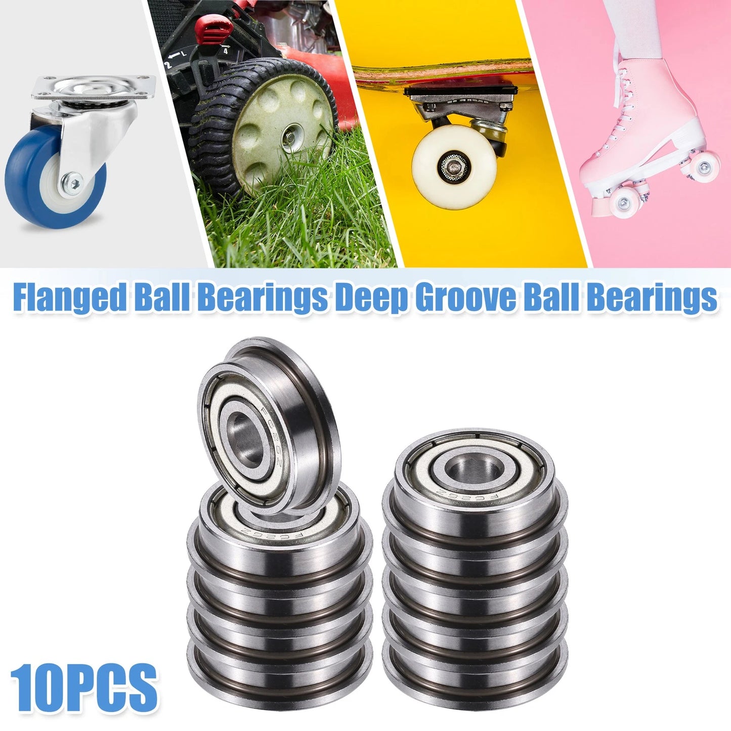 F626ZZ 10 x 6x19x6mm Deep Groove Ball Bearing for F626ZZ Bearings