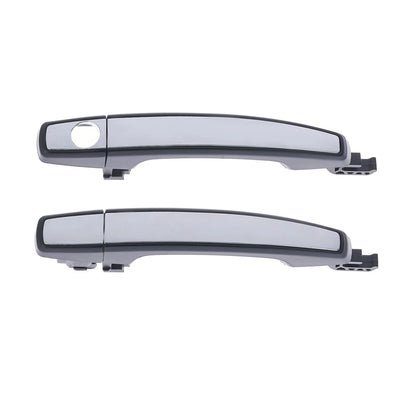 Chrome Outer Door Handles 2 x LHF + RHF for Holden Barina, Cruze (2011-2018)