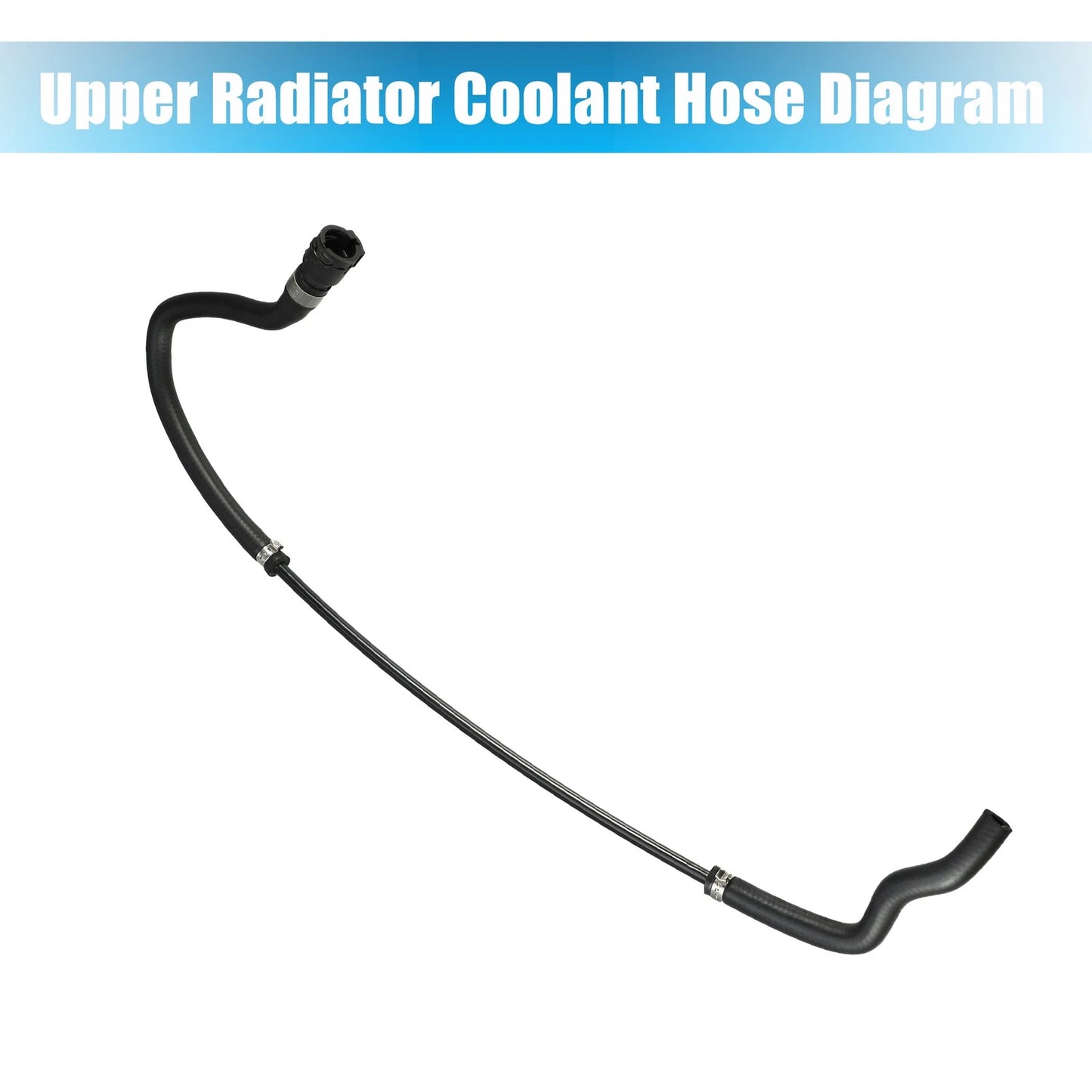 Upper Radiator Coolant Hose for BMW E81 E82 E87 (2009-2015)