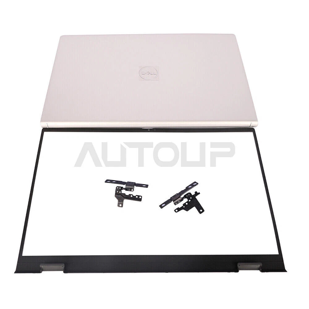 Silver Back Cover Bezel Hinges for Dell Inspiron 15Pro 5510 5515 Case