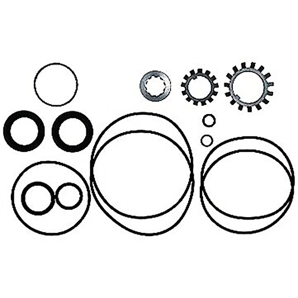 Lower Unit Seal Kit for Volvo Penta AQ 200-290 Motors