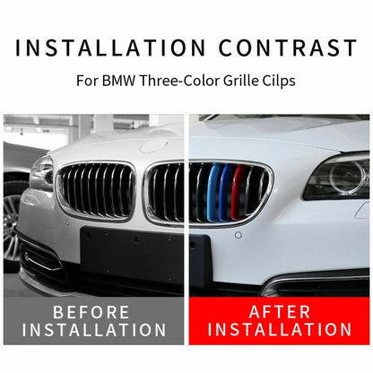 Kidney Grille Cover Stripe Clip for BMW 3 Series F30 F31 (2013-2015)