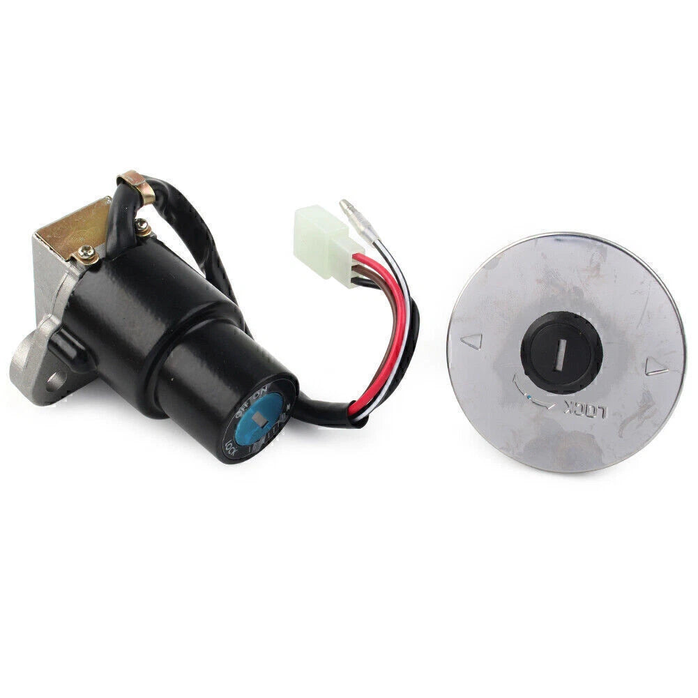 Yamaha FZR250 FZR400 FZR600 Ignition Switch & Fuel Cap Lock Set (1989-1993)
