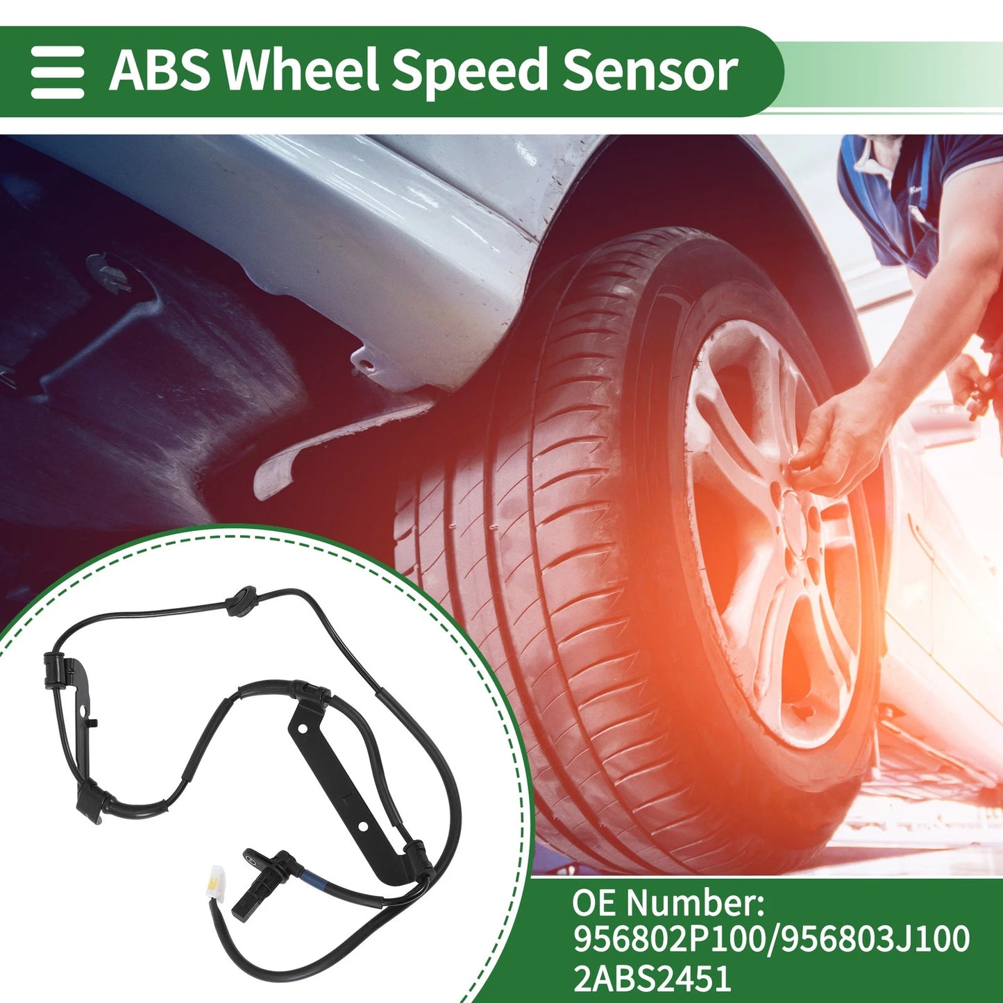 ABS Wheel Speed Sensor for Hyundai Kia Veracruz (2007-2012)