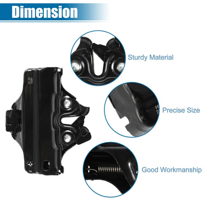 Hood Latch Lock for Toyota Tundra  - Black Replacement 1 Pcs