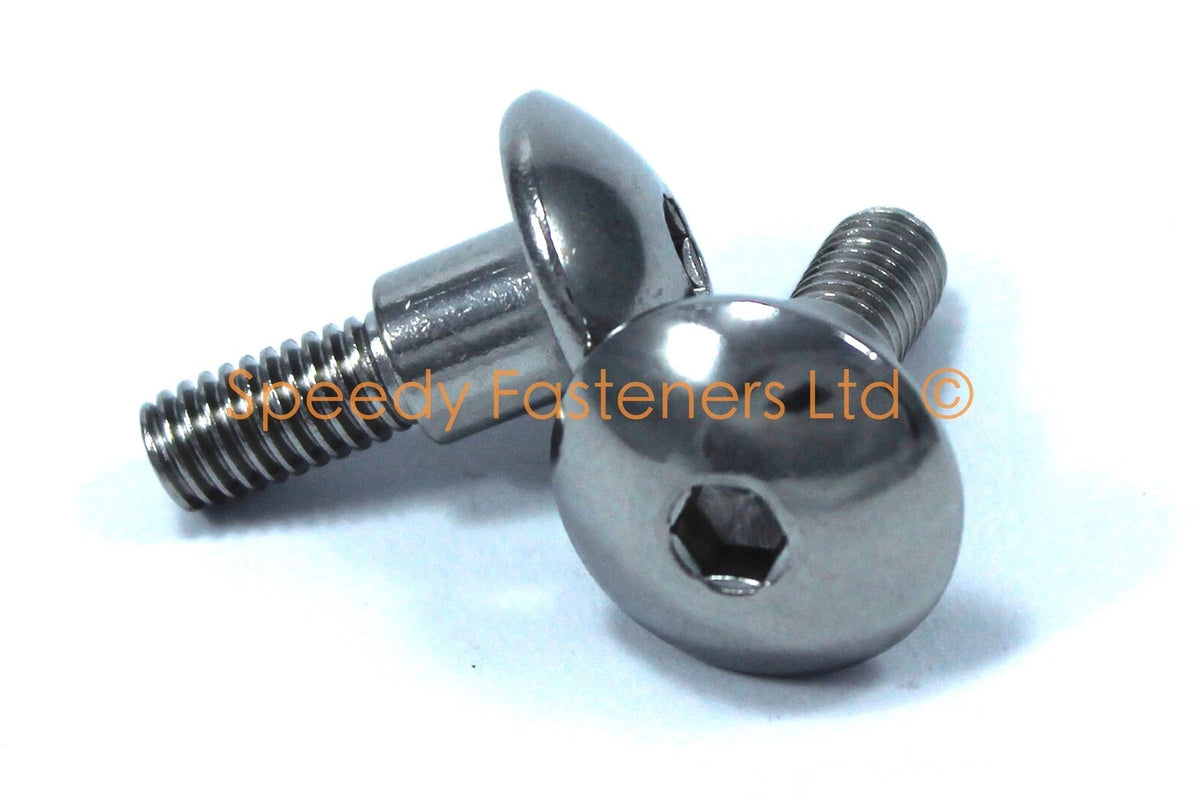 2 x Inox Tête de fourche Boulons & Caoutchouc Oeillets pour Suzuki