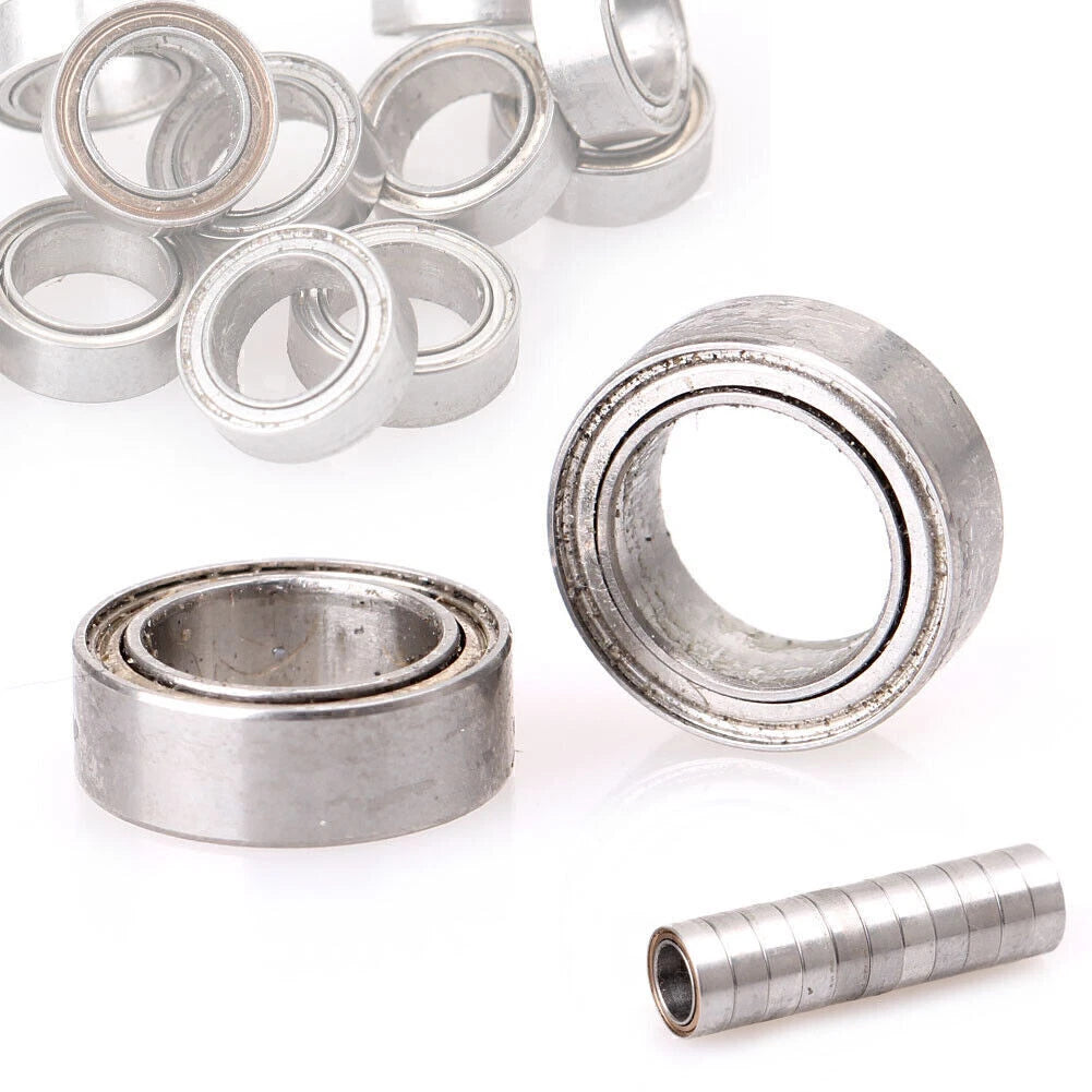 10 x R168ZZ 1/4"x3/8"x1/8" Bearings for Spinner Toys (ABEC1)