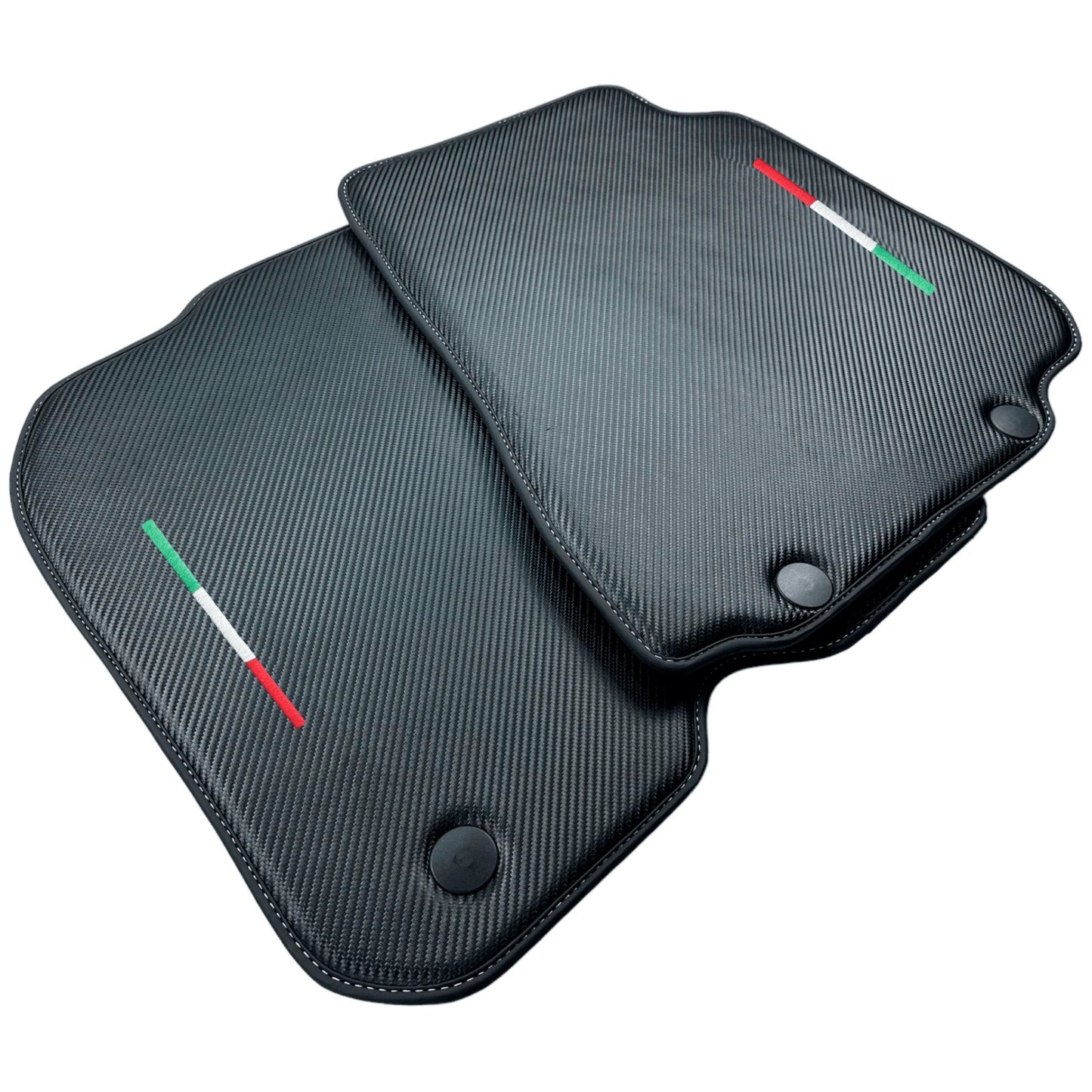 Carbon Fiber Floor Mats for Ferrari 812 GTS Italian Edition (2020-2023)