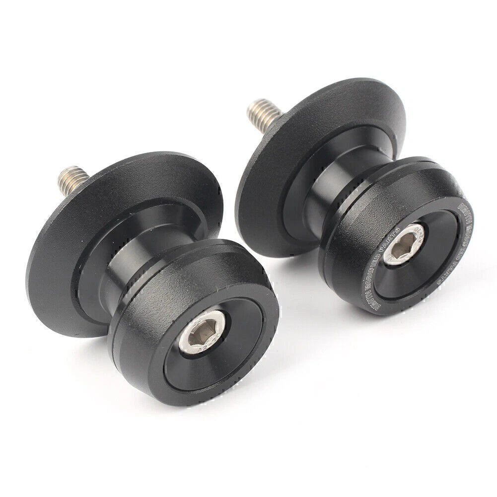 6mm Black Swing Arm Spool Slider for Yamaha YZF R1 R3 R6 MT-09 MT-10