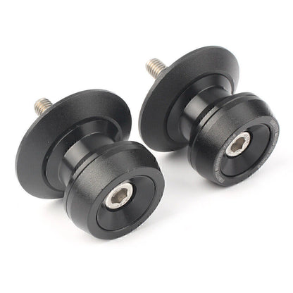 6mm Black Swing Arm Spool Slider for Yamaha YZF R1 R3 R6 MT-09 MT-10