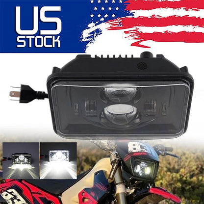 4x6" LED Headlight High Low Beam for Suzuki DRZ400SM DRZ400S (2000-2023)