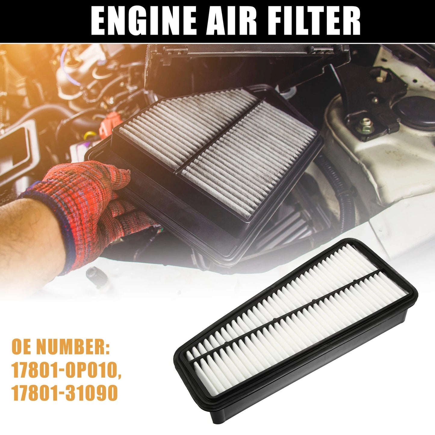 Engine Air Filter for Toyota Tundra Tacoma (2005–2015)