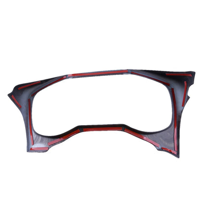 Wood Grain Dashboard Instrument Cover Trim for Toyota RAV4 (2019-2022)