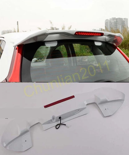 RS Style Spoiler Wing for Honda Fit Jazz Hatchback 2014-2019 with Light