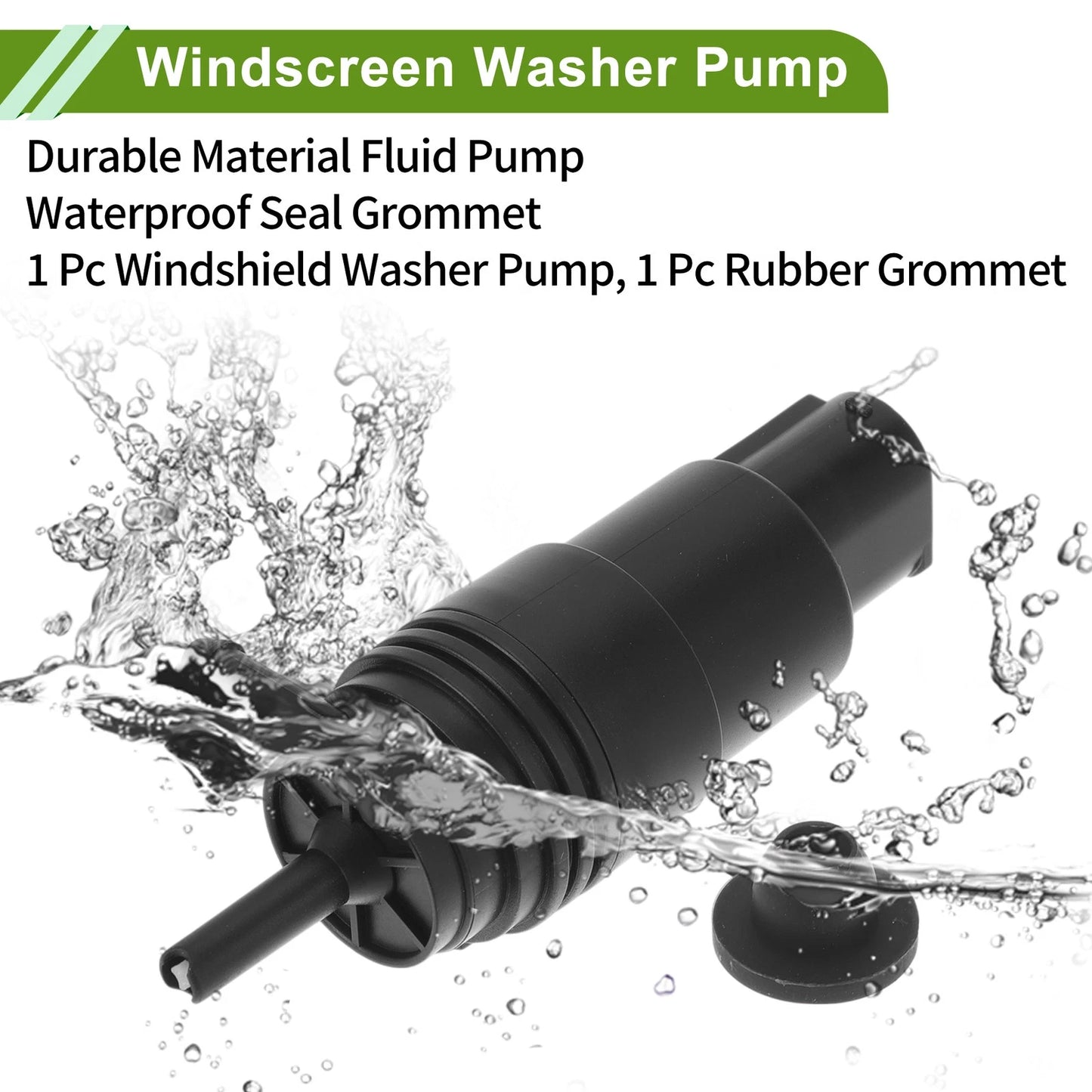 Windshield Washer Pump w/Grommet for BMW 740i (2001-2005)