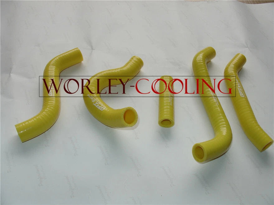 Silicone Radiator Hose for Suzuki RMZ 450 (2007) - Yellow