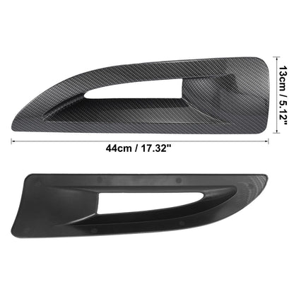 Hood Side Air Vent Covers for Jeep Wrangler JK JKU Unlimited Rubicon (2007-2017)