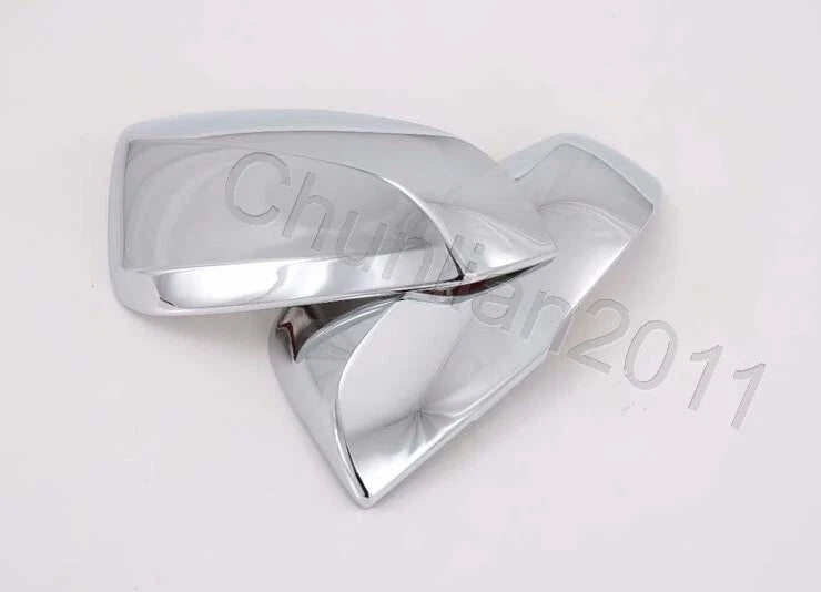 Side Mirror Covers for 2019-2023 Toyota RAV4 ABS Chrome 2 x Mirrors