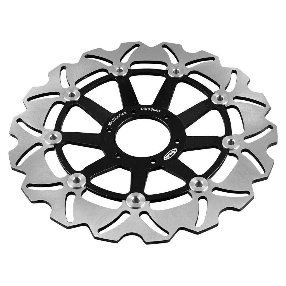 Front Brake Disc Rotors for Honda CBR600F4 1998-2000 & CBR600F4 1998-2010 Black
