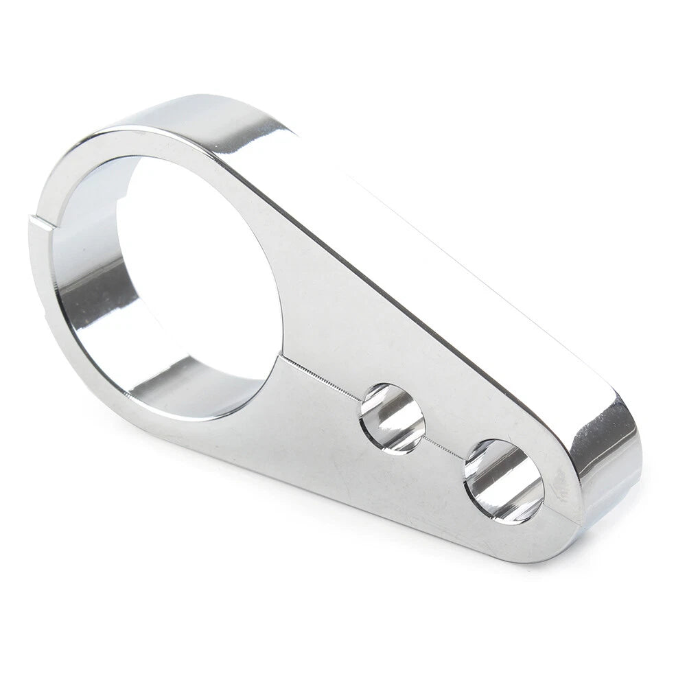 Chrome Brake Clutch Cable Wire Clamp Clip for Harley 1-1/4" Handlebar