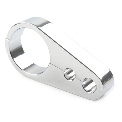 Chrome Brake Clutch Cable Wire Clamp Clip for Harley 1-1/4" Handlebar