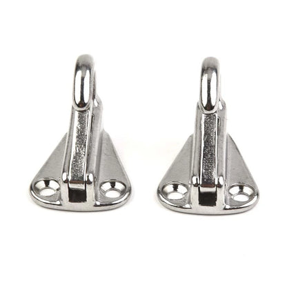 2 x Marine 316 SS Spring Snap Hook Fender Hardware