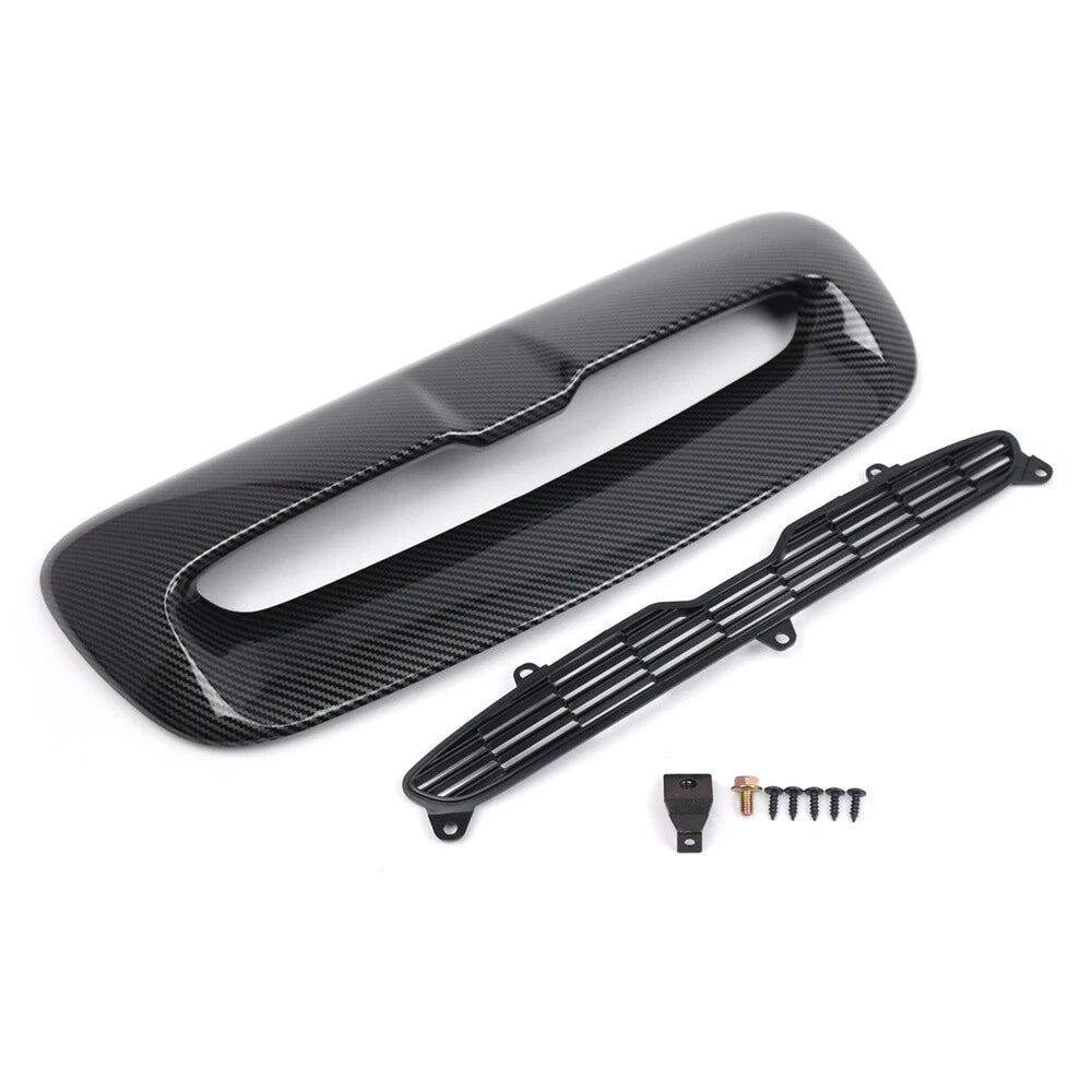 Carbon Fiber Black Front Air Hood Vent for Mini Cooper S R56 (2007-2013)