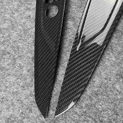 LHD Carbon Fiber Window Lift Panel Cover Trim for BMW G22 Coupe 430i 2021-2023