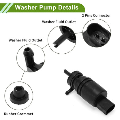 Windshield Washer Pump w/Grommet for BMW 228i (2014-2016)