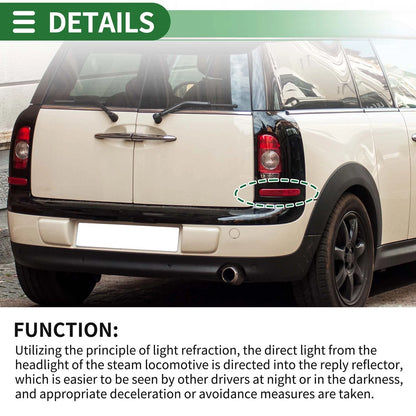 Bumper Reflector for BMW Mini Cooper Clubman (2008-2014)