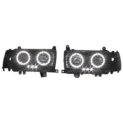 Headlights with LED for Landcruiser HZJ80R HDJ80R (1990–1998)