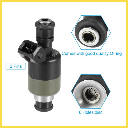 6 pc Fuel Injector for Chevy Camaro 3.4L for Pontiac Firebird (1993-1995)