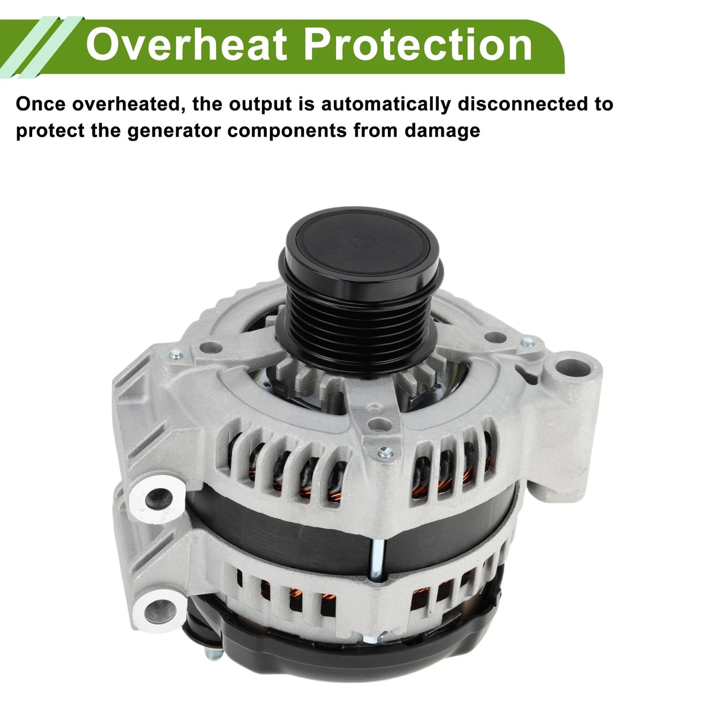 Automotive Alternator 160A 12V for Chrysler 200 (2011 - 2014)