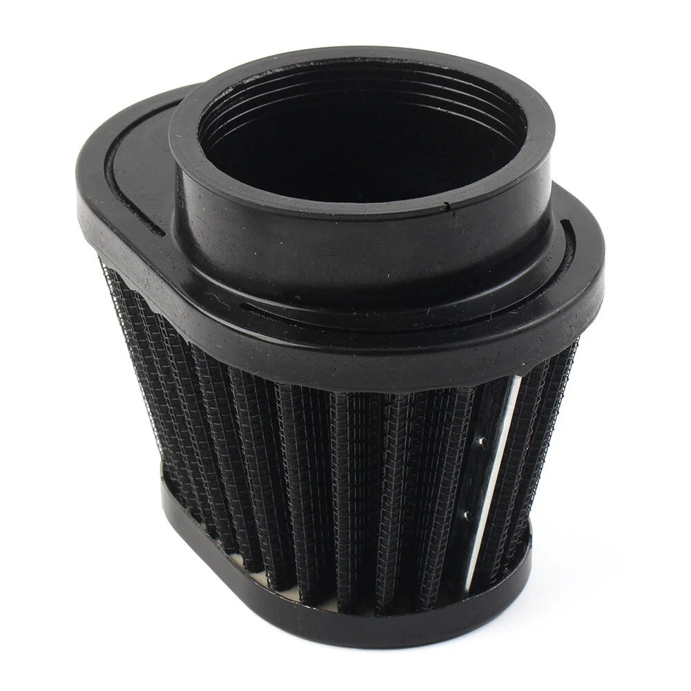 51mm 2 Inch Air Intake Filter Cleaner Pod for Universal Motorcycle Black