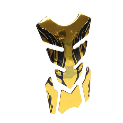 Gold Fuel Gas Tank Pad Decals for Kawasaki Ninja 250 300 400 ZX10R
