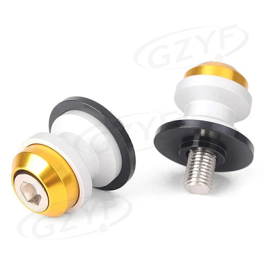 10mm CNC Swingarm Sliders Spools for Kawasaki Z750 Z1000 (2007-2016)
