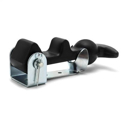 Rubber T Handle Catch Latch Set with Brackets for Car Hood Panel