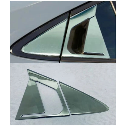 Stainless Steel Rear Door Handle & Corner Window Cover Trim for Toyota Prius (2023-2024)