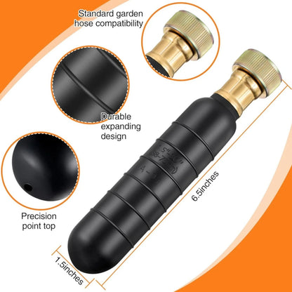 Medium Drain Bladder Hose Cleaning Tool for Garden, Sewer, Clogged Pipes