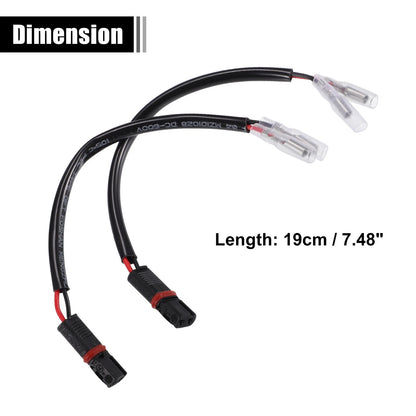 2 x Turn Signal Cable Wiring Adapters for BMW S1000 XR