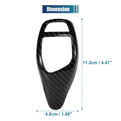 Carbon Fiber Gear Shift Knob Panel Cover for BMW X5 X6 (2007-2013)