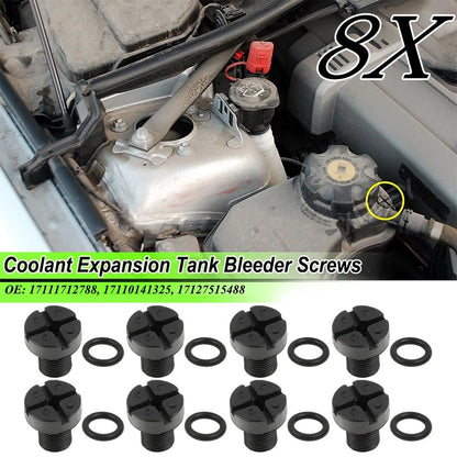 ABS Radiator Expansion Bleed Screws for BMW 1/3/5 Series X3