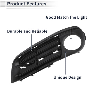1 Pc Front Left Fog Light Grill for BMW 5 Series (2014-2017)