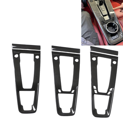 Gloss Carbon Fiber Gear Shift Panel Trim for Porsche 911 992 (2019-2023)