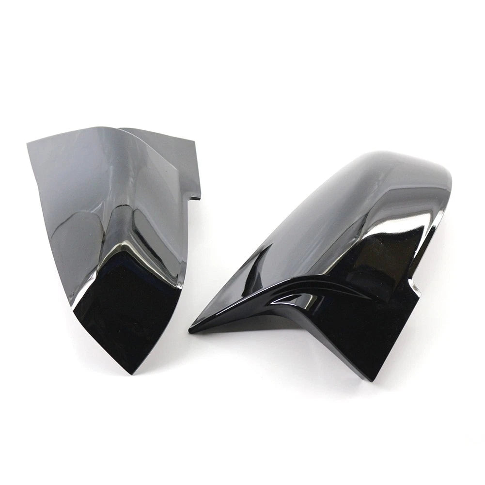 Gloss Black Rearview Mirror Cover Caps for BMW 1 2 3 4 Series X1 M2 I3